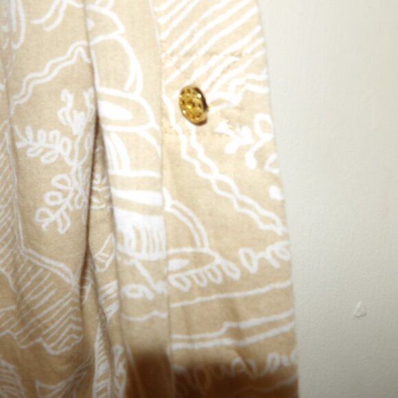 Jaclyn Smith Button Down Roll Tab Shirt Sz XL - Picture 4 of 7